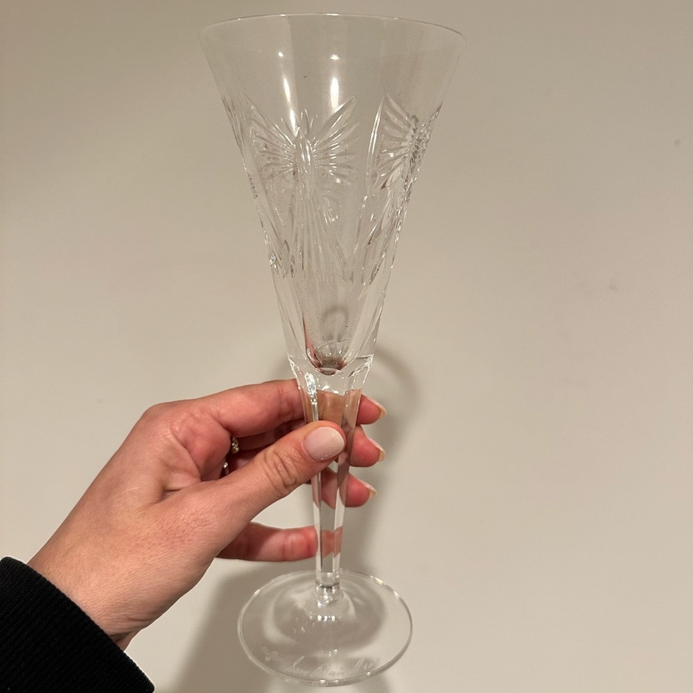 The Millennium Collection Toasting Flutes - Waterford Crystal 🥂 - Picture 4 of 5